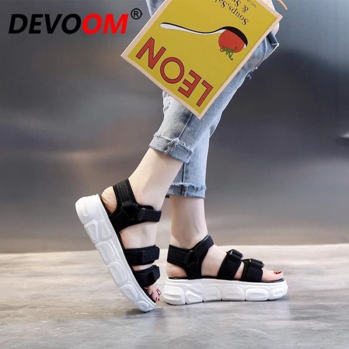 FASHION WANITA SEPATU WANITA SANDAL WEDGES KOREA LOLITHA SDW328