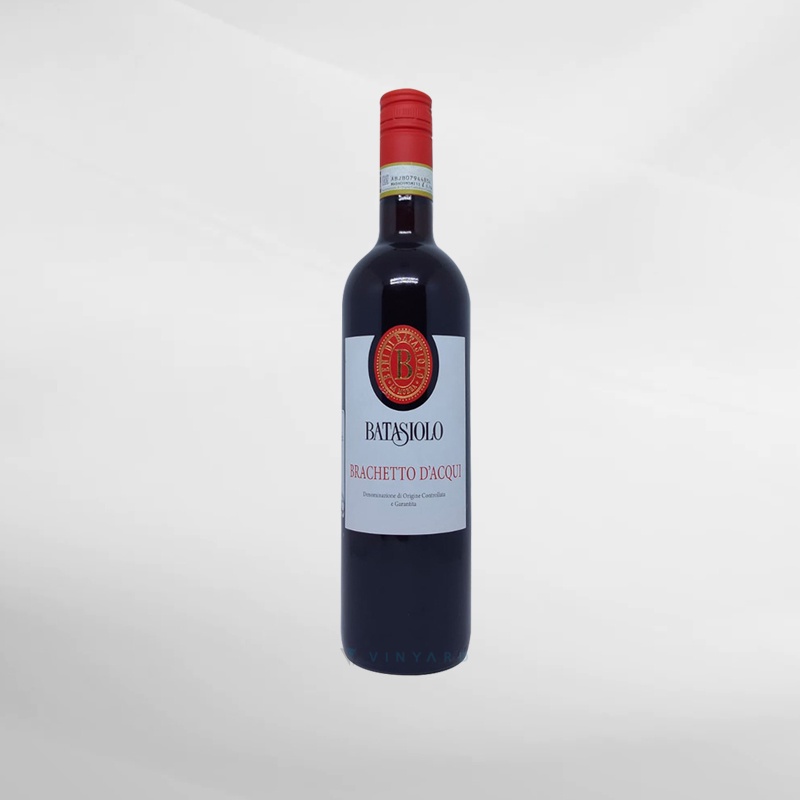 Batasiolo Brachetto D'Acqui 750 ml ( Original &amp; Resmi By Vinyard )