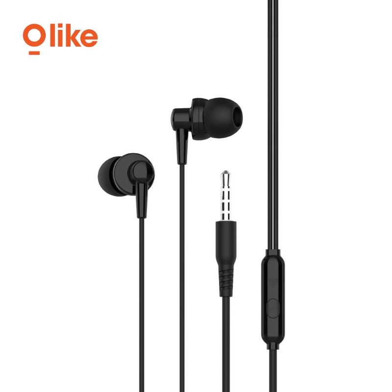 HEADSET HANDSFREE EARPHONE 3.5MM +MIC OASE E-G2 GARANSI 12 BULAN