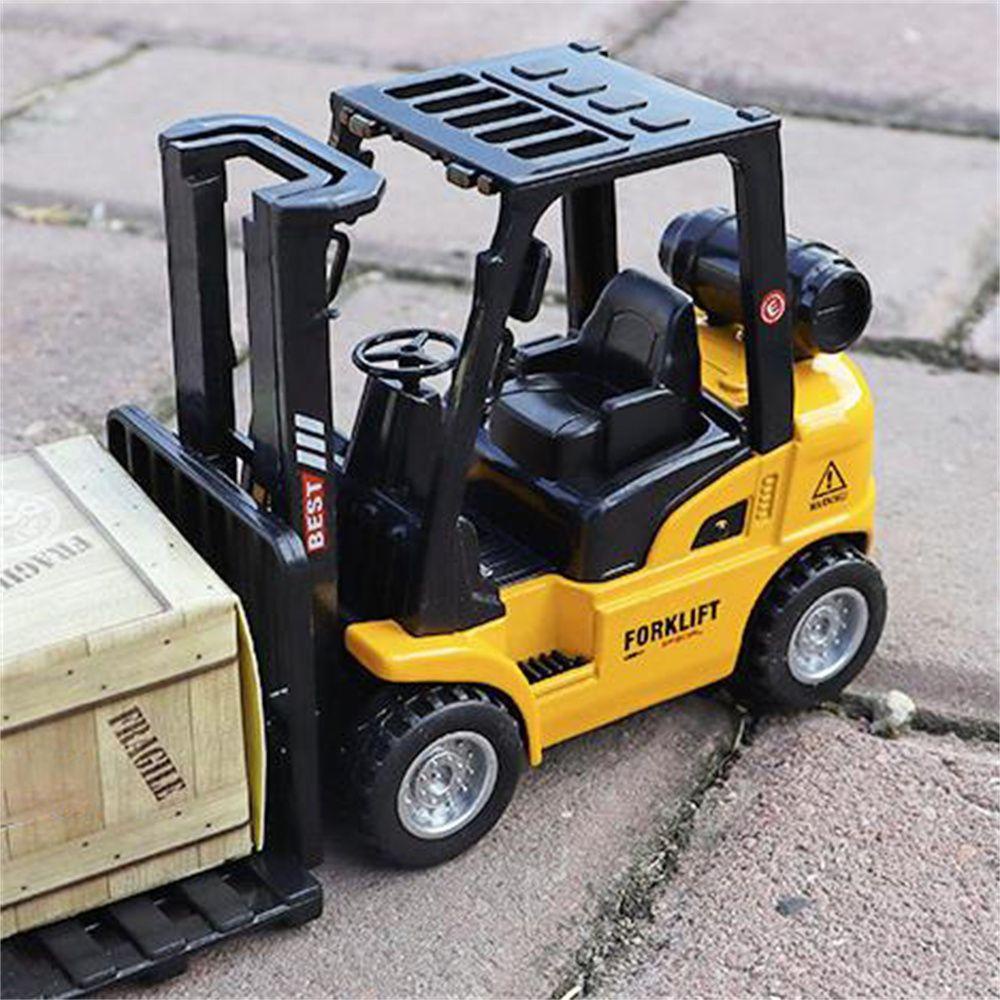 Needway Forklift Mainan Gesekan Hadiah Mini Balita Anak Edukasi Mobil Model Car Main Mainan Toy Vehicles Konstruksi Kendaraan