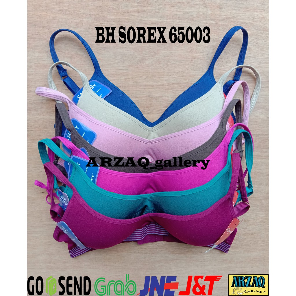 BH SOREX 65003 TANPA kawat Sport Bra sorex kancing dua ...