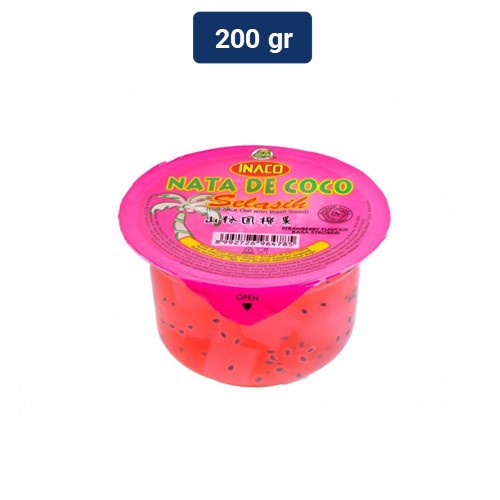 

Nata Decoco Cup Selasih Strawbery 200 Gr