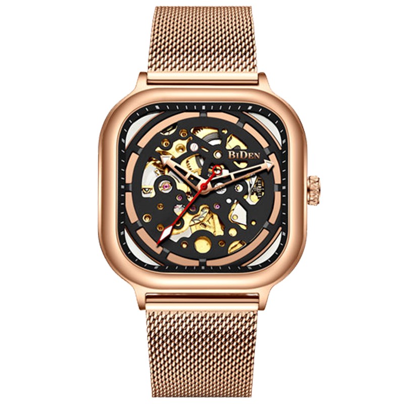 Biden Watch 0196 Gold Matic Jam Tangan Original