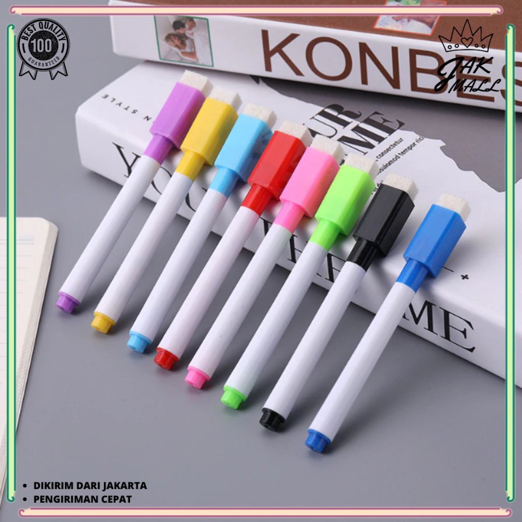 

Mikado - OT280 Spidol Ban Spidol Whiteboard Spidol Warna Spidol Papan Tulis Spidol Wipe Clean JM