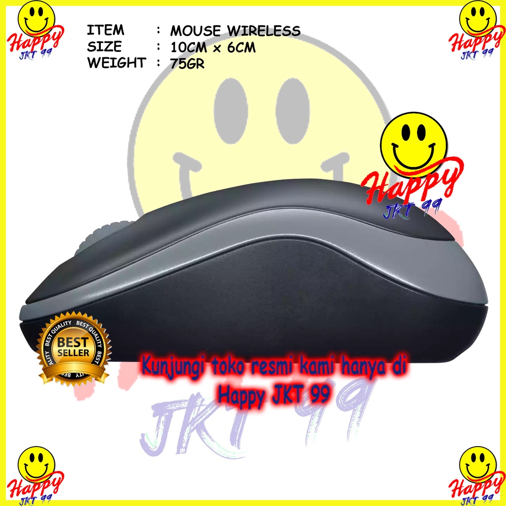 [ HAPPY JKT 99 ] MOUSE WIRELESS HIGH QUALITY