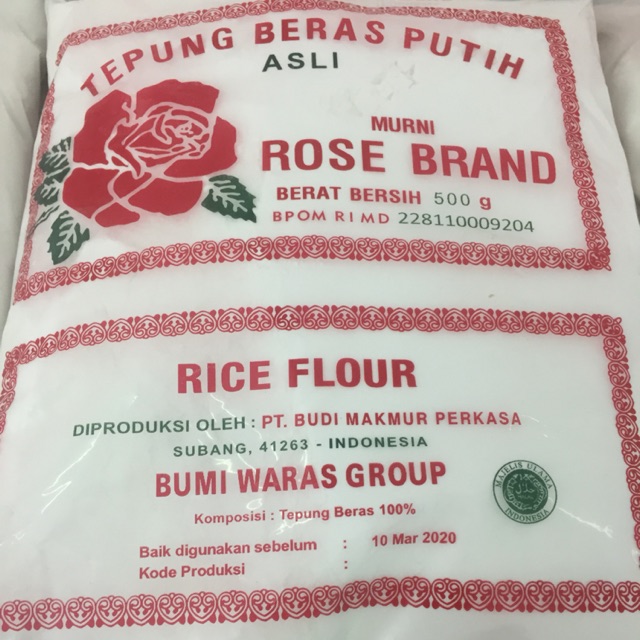 

Tepung beras rosbran 500gr