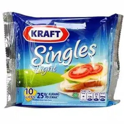 

Keju Kraft Sigles Light 10 slices (25% Kurang Lemak)