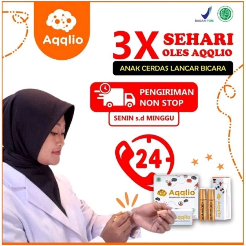 AQQLIO SPEECH DELAY NUTRISI OTAK KETERLAMBATAN BICARA MENAMBAH KECERDASAN