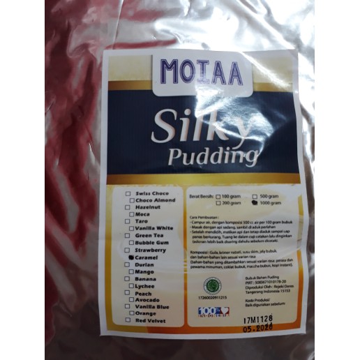 

MOIAA SILKY PUDDING 1kg