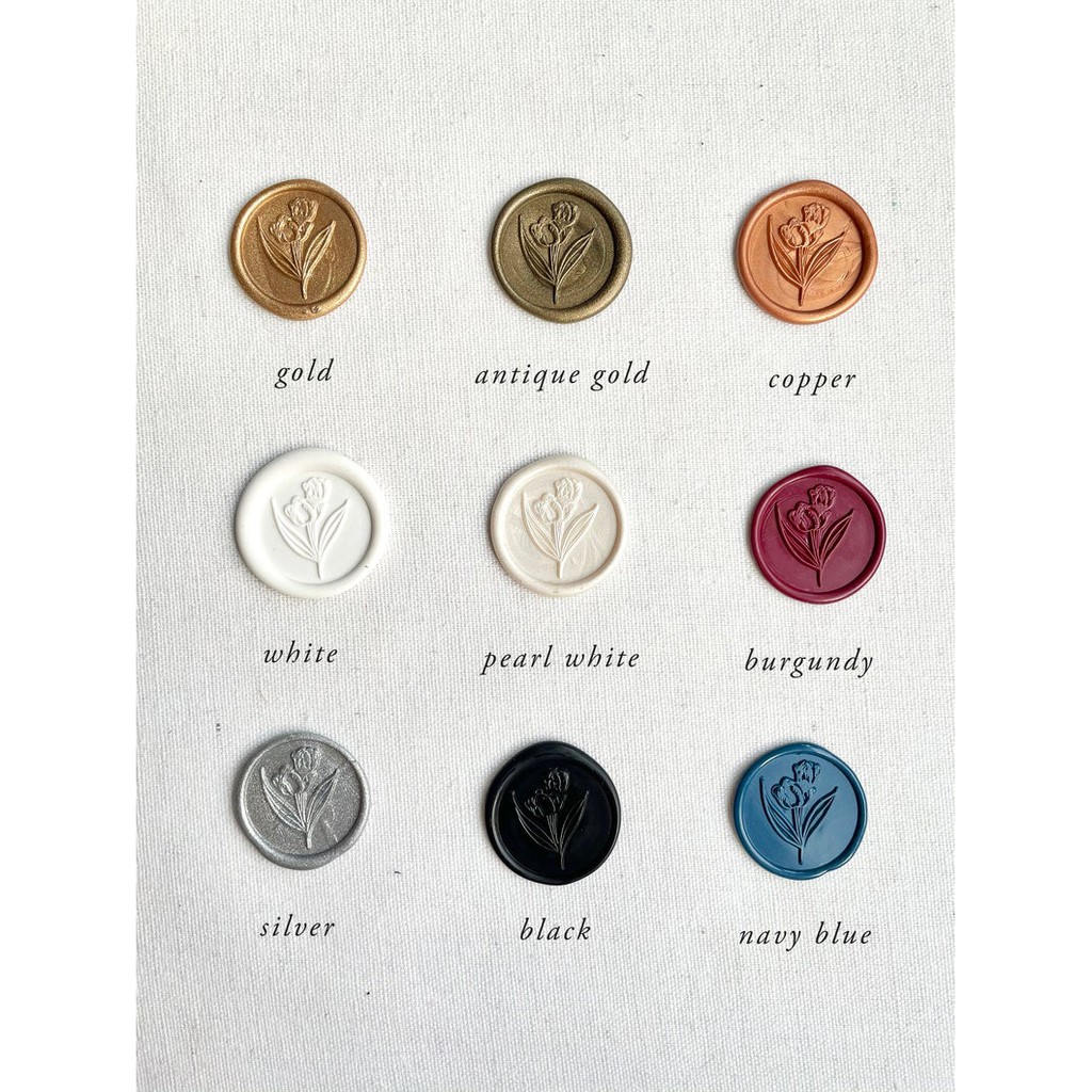 

READY STOCK Tulip Self Adhesive Wax Seals