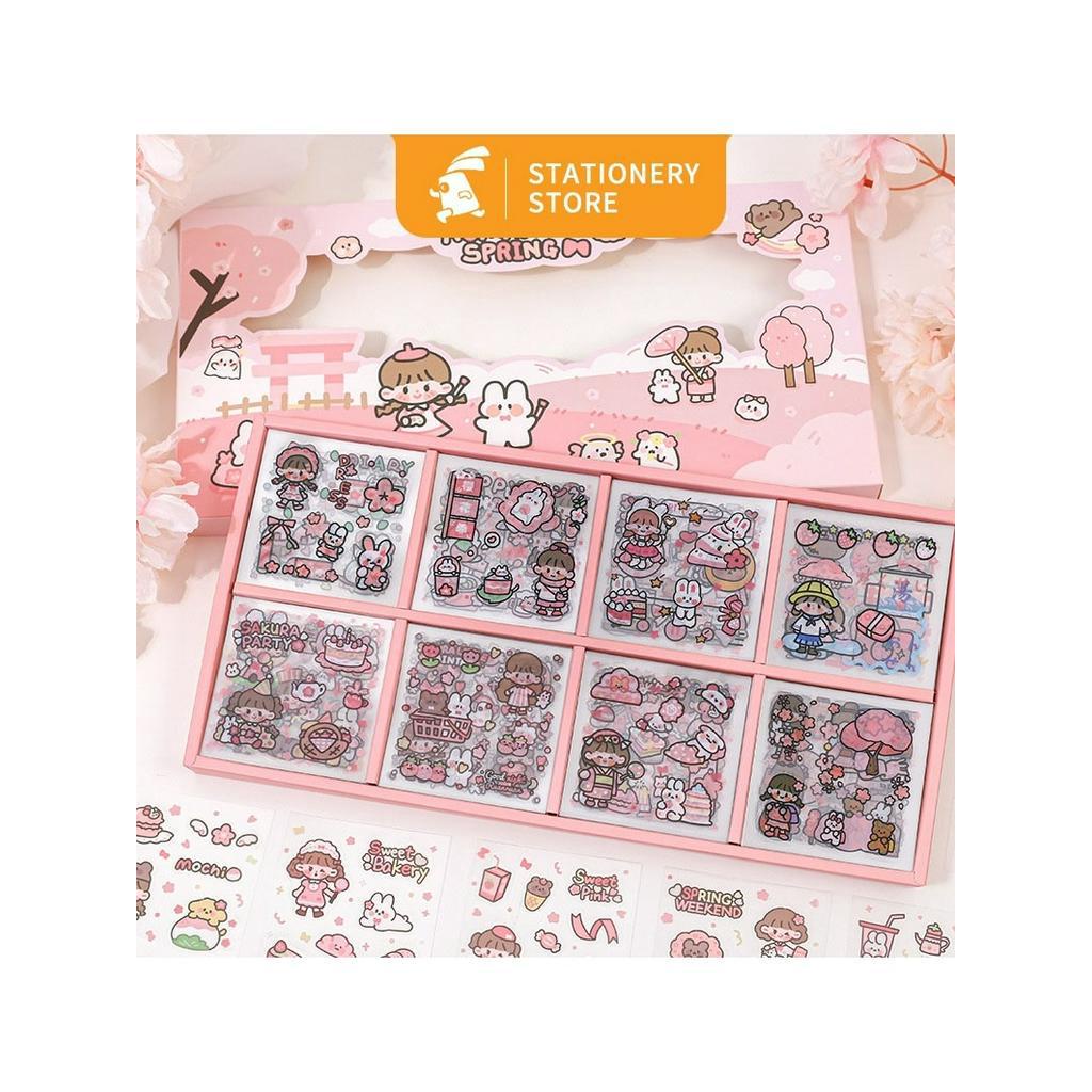 

Stiker 200 Lembar 1 Box Sticker Momo Stiker Lucu Anak Perempuan Untuk Notebook Dan Buku