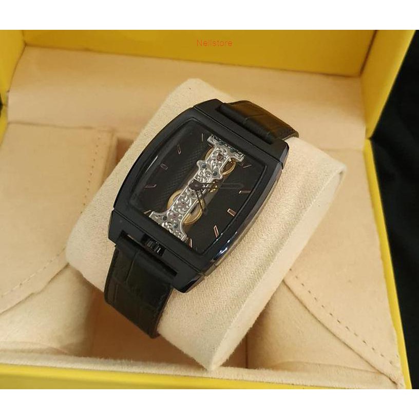 Jam tangan corum otomatis leather strap