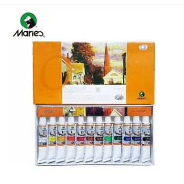 

Cat Minyak Marie Oil Color Oil Marie 12 Warna