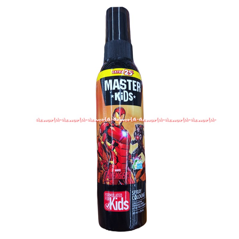Masterkids Spray Cologne Anak-anak Super Hero Farfum Anak Gambar super Hero Master Kids Anak Anaka