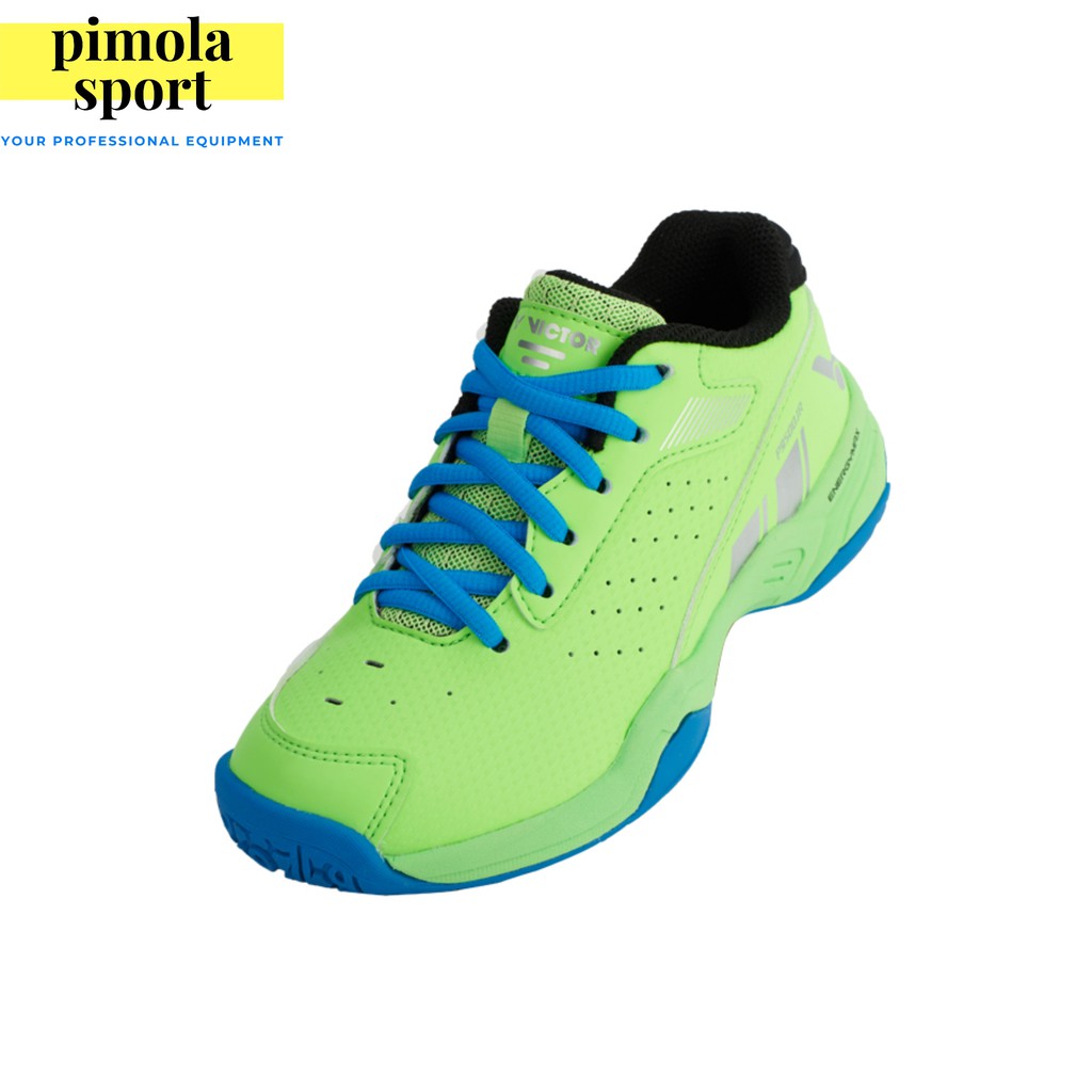 SALE Sepatu Badminton VICTOR P9500JR G / P 9500 JR G Junior Series Neon Green