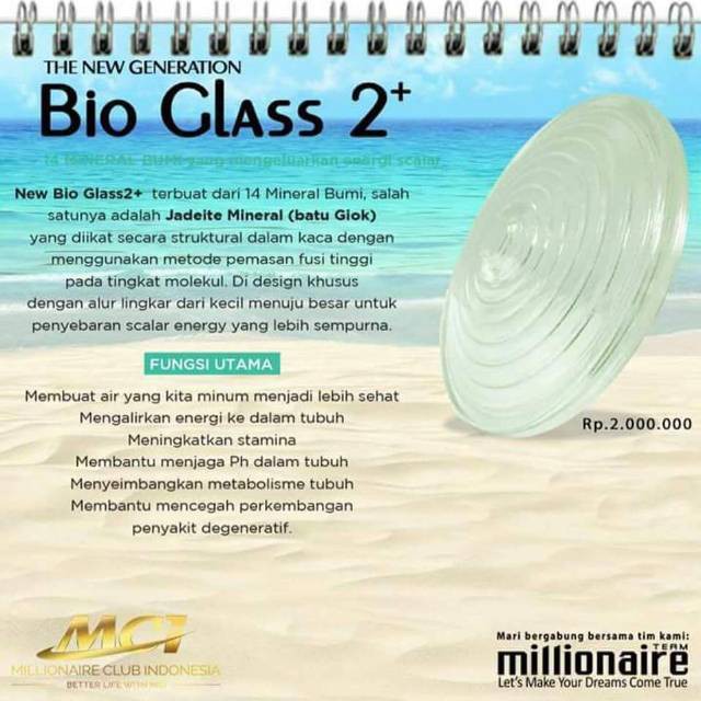 Paket BIOGLASS 2+ ORIGINAL 100% MCI