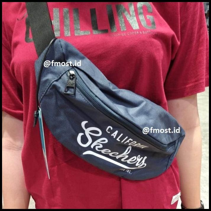Tas Skechers Waist Bag California Unisex Waistbag Selempang Original