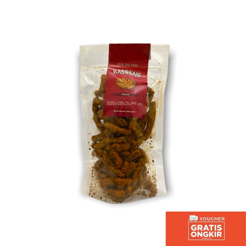 

basreng Pedas daun jeruk isi 100 gram. basreng pedas cocok buat ngemil dijamin nagih