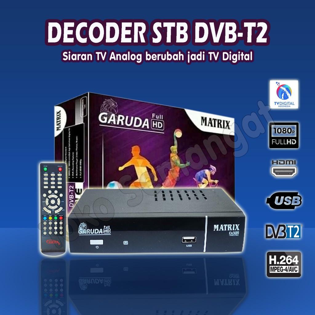 Receiver Matrix Apple DVB-T2 Termurah Original