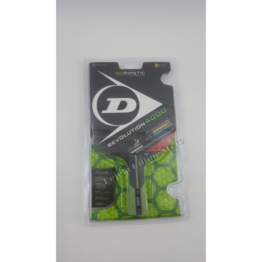 BET PIMPONG DUNLOP REVOLUTION 4000