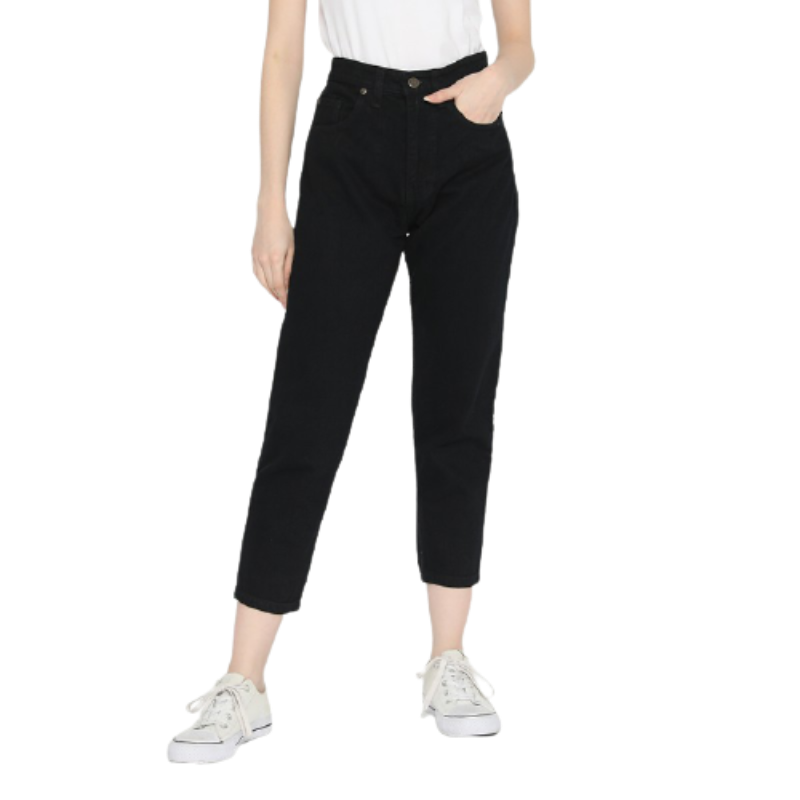 Esrocte Boyfriend Jeans Wanita Celana Highwaist Panjang Esrocte Boyfriend Jeans Wanita Celana Highwaist Panjang