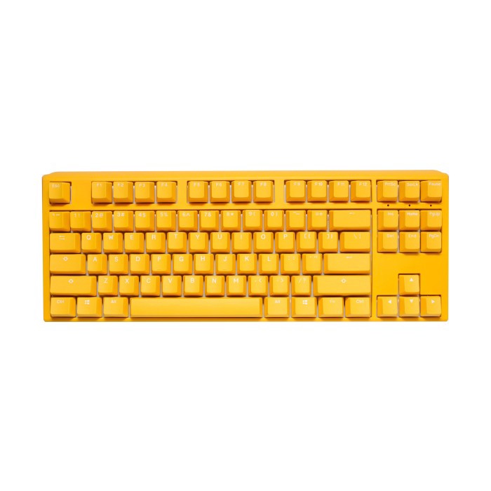 Yellow Ducky One 3 TKL Hotswap RGB Double Shot PBT QUACK Mechanical - BROWN