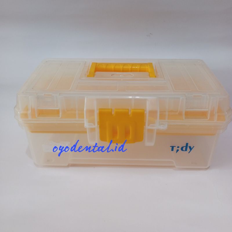 Dental Tool box transparan toolbox