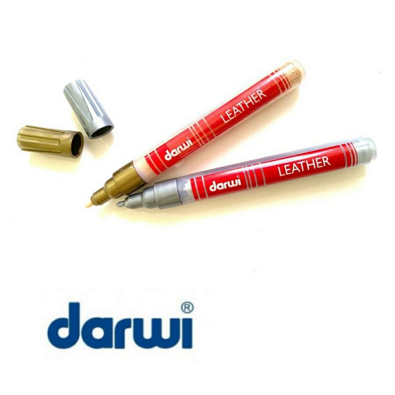 

Darwi Metallic Leather Marquer Acrylic Paint for Leather