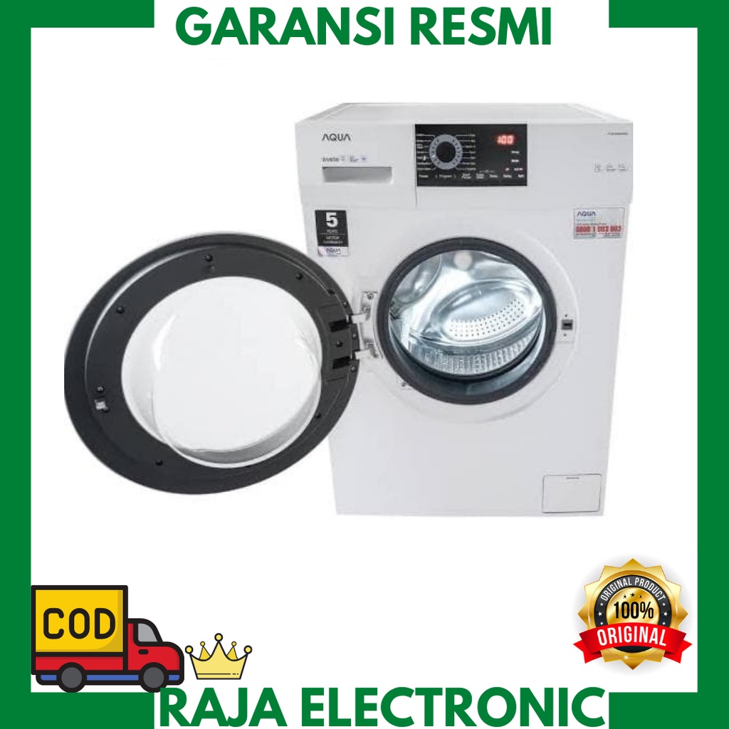 MESIN CUCI FRONT LOADING AQUA 7KG BARU FQW 700829