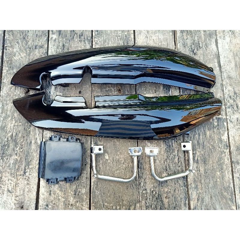 body tiger lawas tilas 1994 tiger 2000 bagus 1 set set cover belakang-body samping Tiger lawas