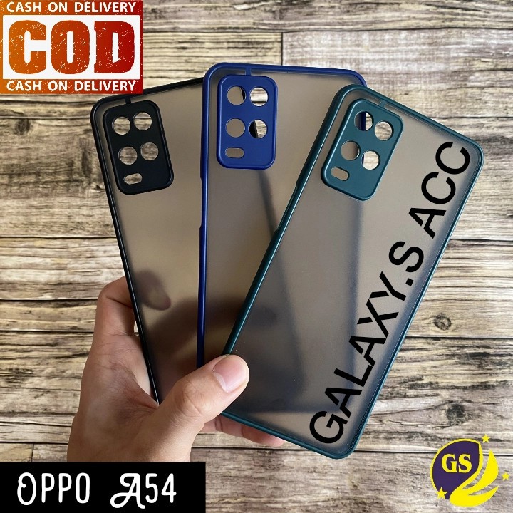 OPPO A55 4G / A76 A96 4G Oppo A95 4G A16 A54 A 54 A74 4G 5G 2021 SOFT CASE DOVE MATTE ARMOR TRANSPARAN PROTECTOR CAMERA CASING