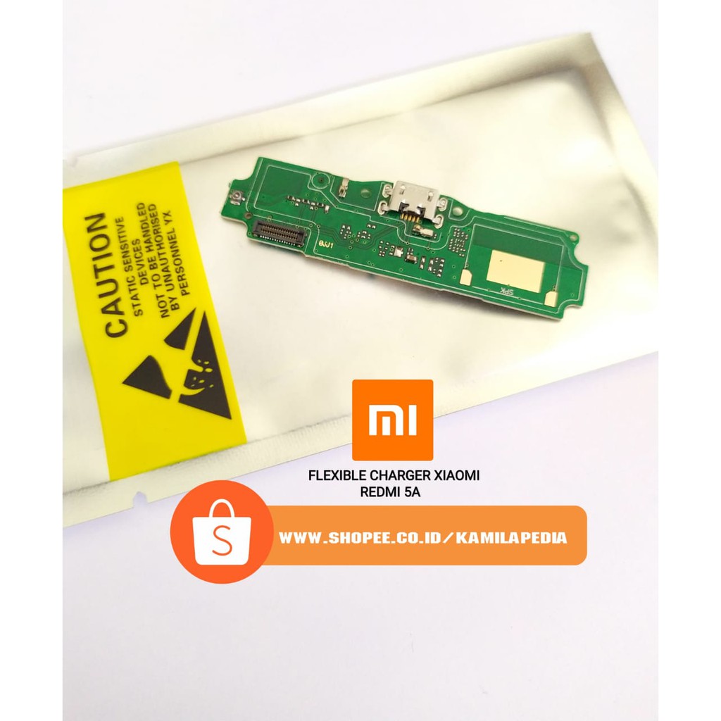 Flexible Xiaomi Redmi 5A Charger  Fullset / Flexible Charger Xiaomi Redmi 5A / Konektor Cas Redmi 5A