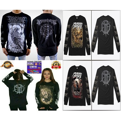 KAOS REVENGE THE FATE / metal tangan panjang pria/ KAOS wanita