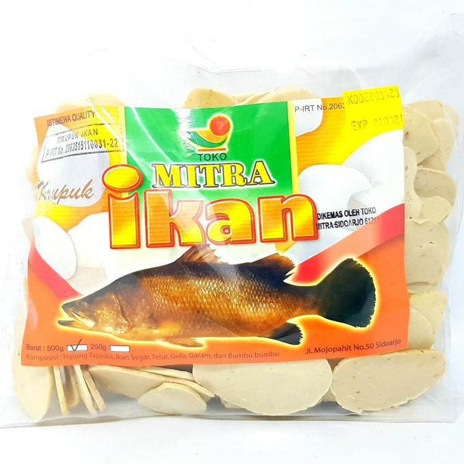 

Best Seller] Mitra Kerupuk Ikan 500Gr | Fish Cracker Oleh Asli Khas Sidoarjo Jawa