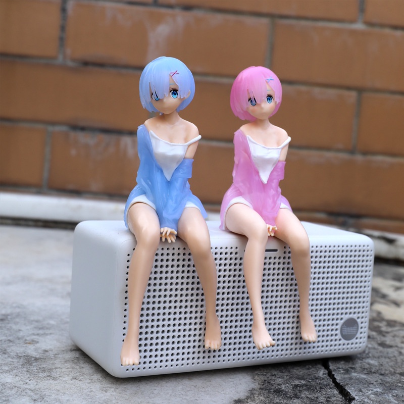 Mainan Action Figure Rem Re: Life In A Different World From Zero Piyama Perempuan Bahan PVC Ukuran 14cm