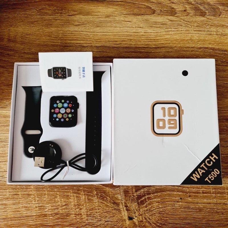 Bayar COD Promo Jam Tangan Smartwatch T500 IOS Android