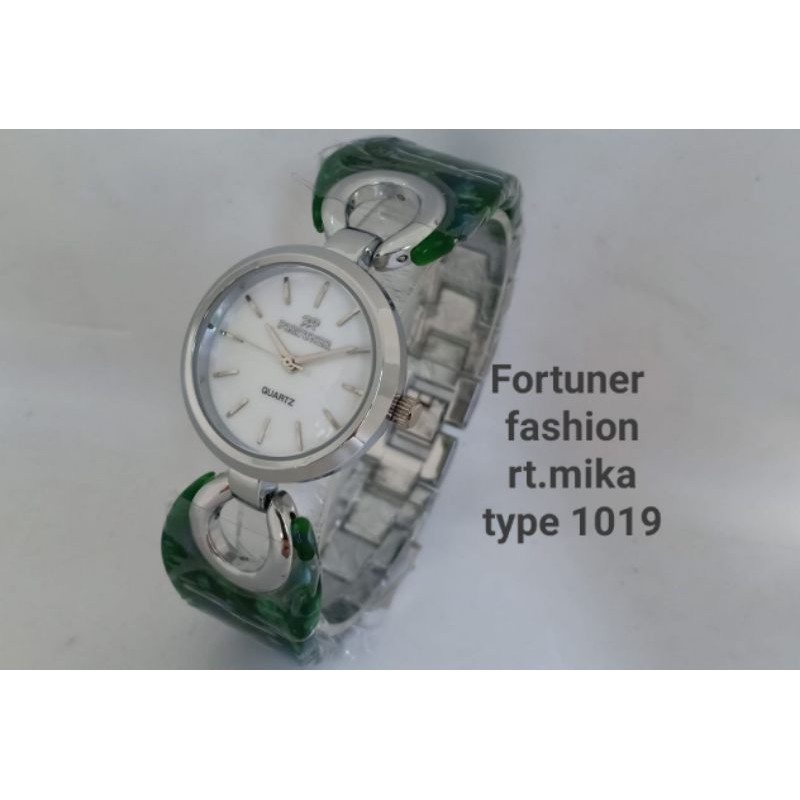 Jam Tangan Wanita Fortuner Original RT1019 Case Silver