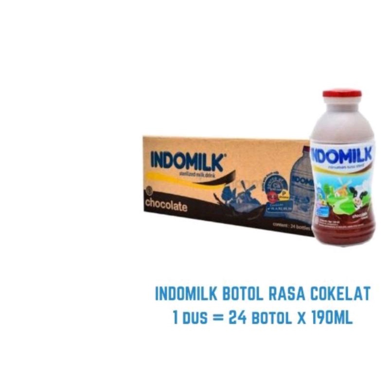 

Indomilk Chocolate 190ml 1dus(24)