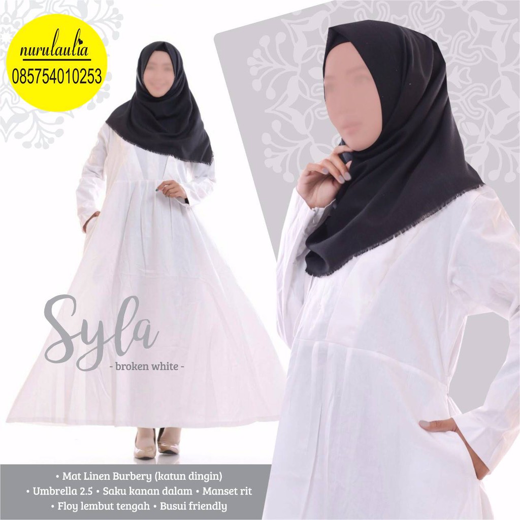 GAMIS SYLA by HILYA MUSLIM WEAR