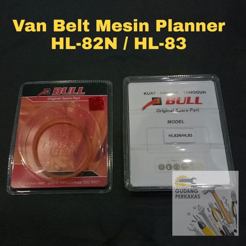 BULL VanBelt Planner HL82N HL83 / Van Belt Planer Ketam Sugu HL 82N HL 83