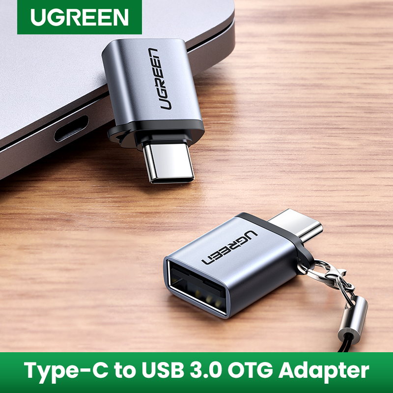 Ugreen USB C Adapter Type C to USB 3.0 Adapter Thunderbolt 3 Type-C Adapter OTG Cable For Macbook Phone USB OTG