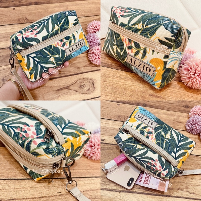 ALASHOP - best seller dompet wanita kosmetik organizer multifungsi import - ALZIO POUCH MAKE UP AZ00