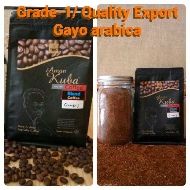 

KOPI GAYO ARABICA AMAN KUBA BLEND COFFEE