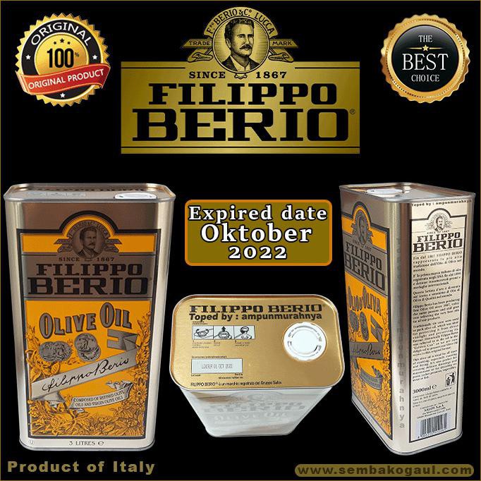 

Diskon Olive oil filippo berio 3 liter Promo Awal tahun