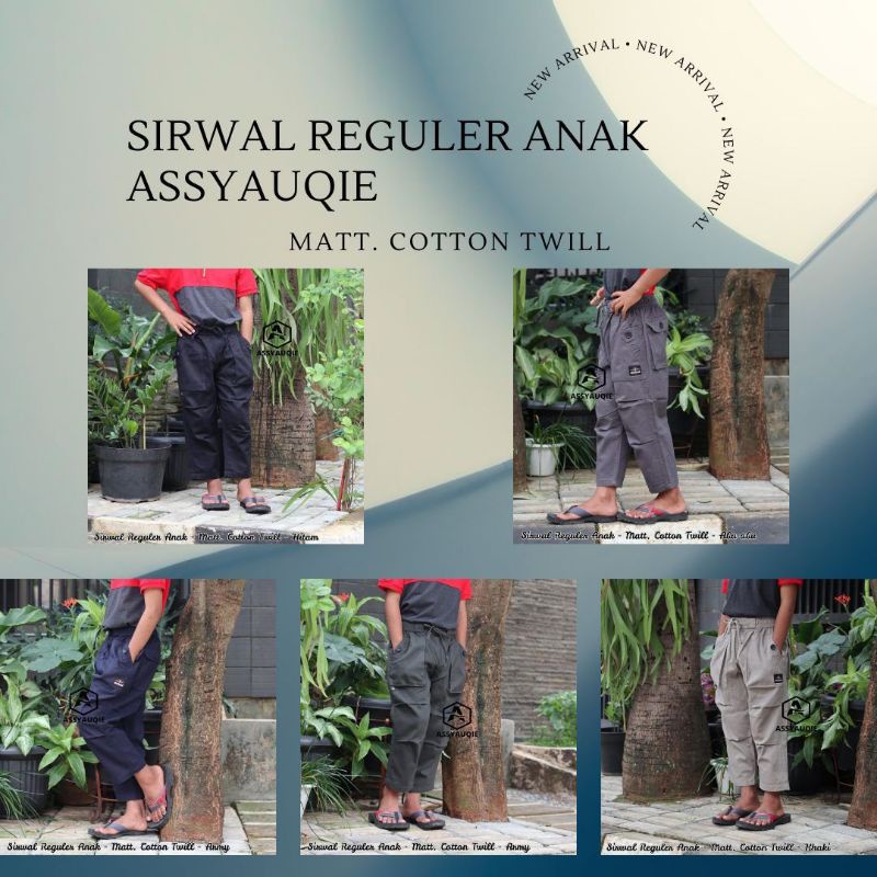 Sirwal Reguler Anak Assyauqie