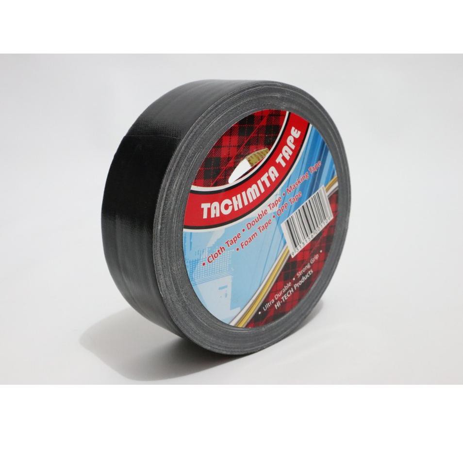 

Serbuuuu.. CLOTH TAPE/LAKBAN KAIN WARNA HITAM TACHIMITA BERKUALITAS 2 INCH 40 M