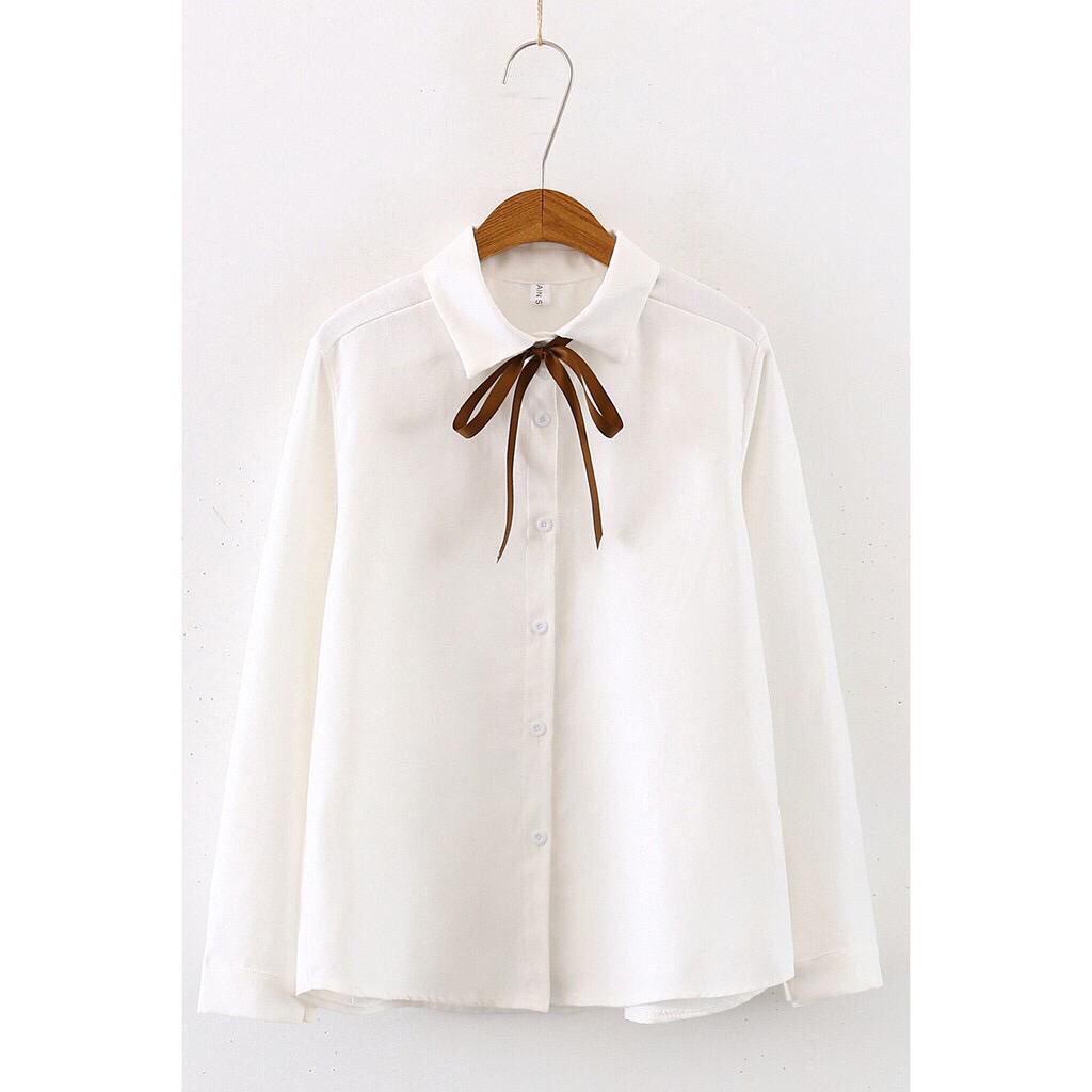1 Malika Top Kemeja Polos Blouse Wanita-3