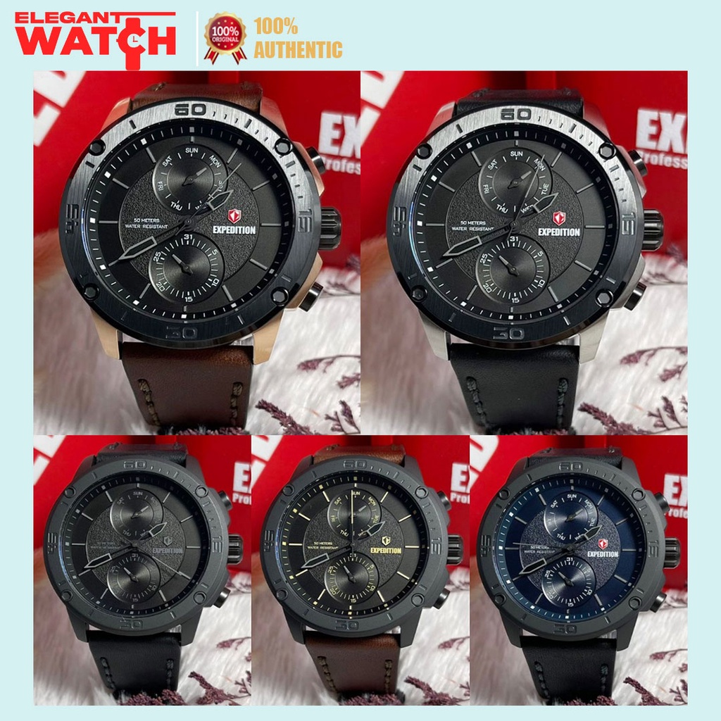 Jam Tangan Expedition Pria E 6821 / E6821 E 6847 E6847 Original Garansi Resmi