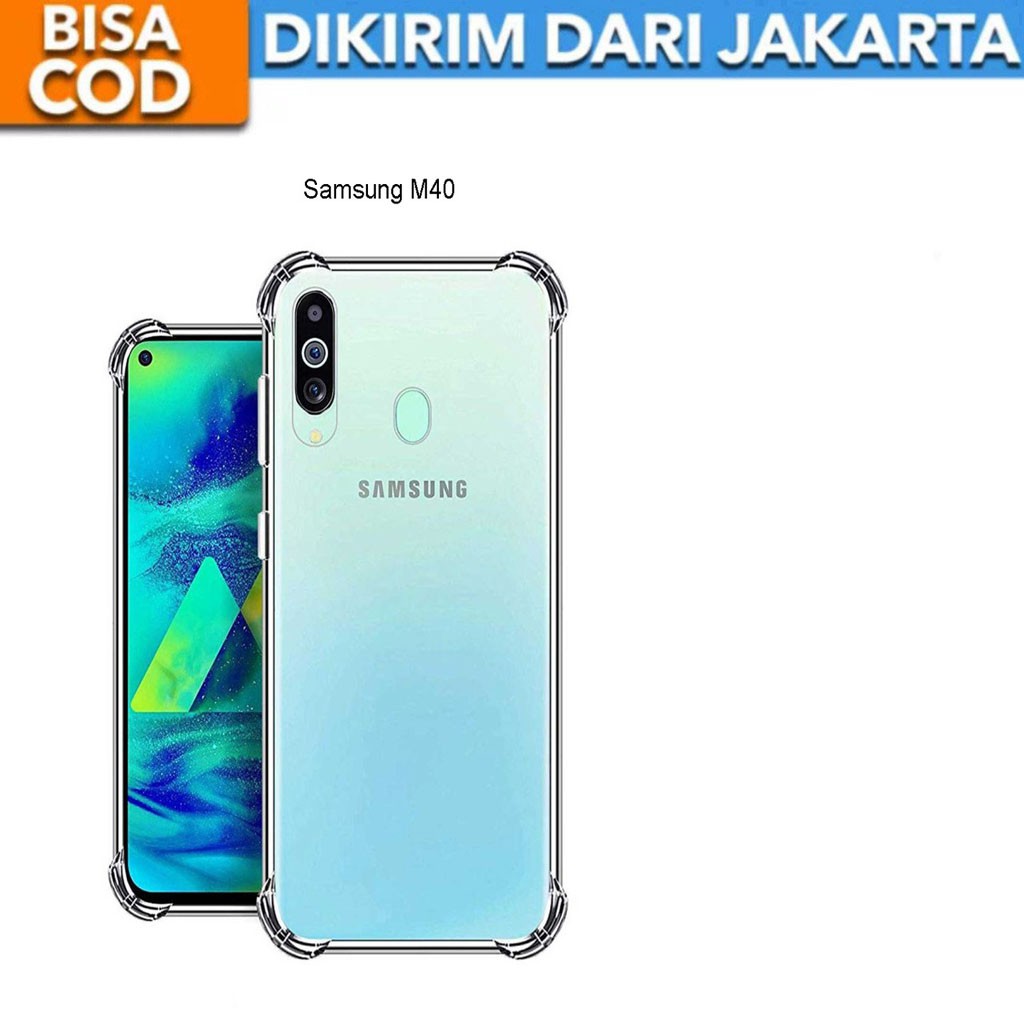 Casing Samsung Galaxy M40 Anti Crack SoftCase