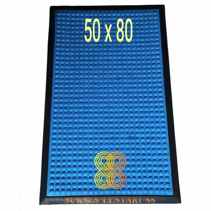 KESET KARPET KARET BLUDRU ANTI SLIP 50 x 80 RCM